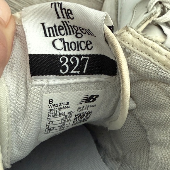 New Balance Women's White Sneakers - Picture 9 of 9
